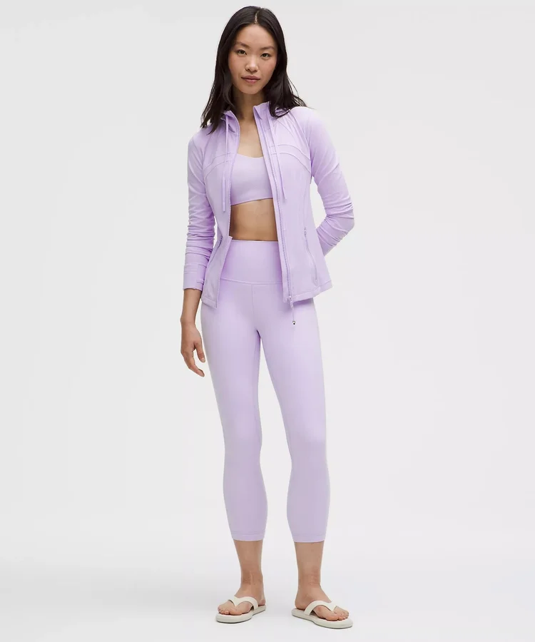 Lululemon ラベンダーフロスト トップス Lululemon Swiftly Tech Short-Sleeve Shirt 2.0 *Hip Length